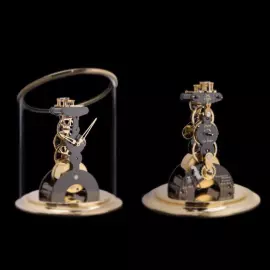 Exclusive table clock "L'Epée La Tour" Black &amp; Gold